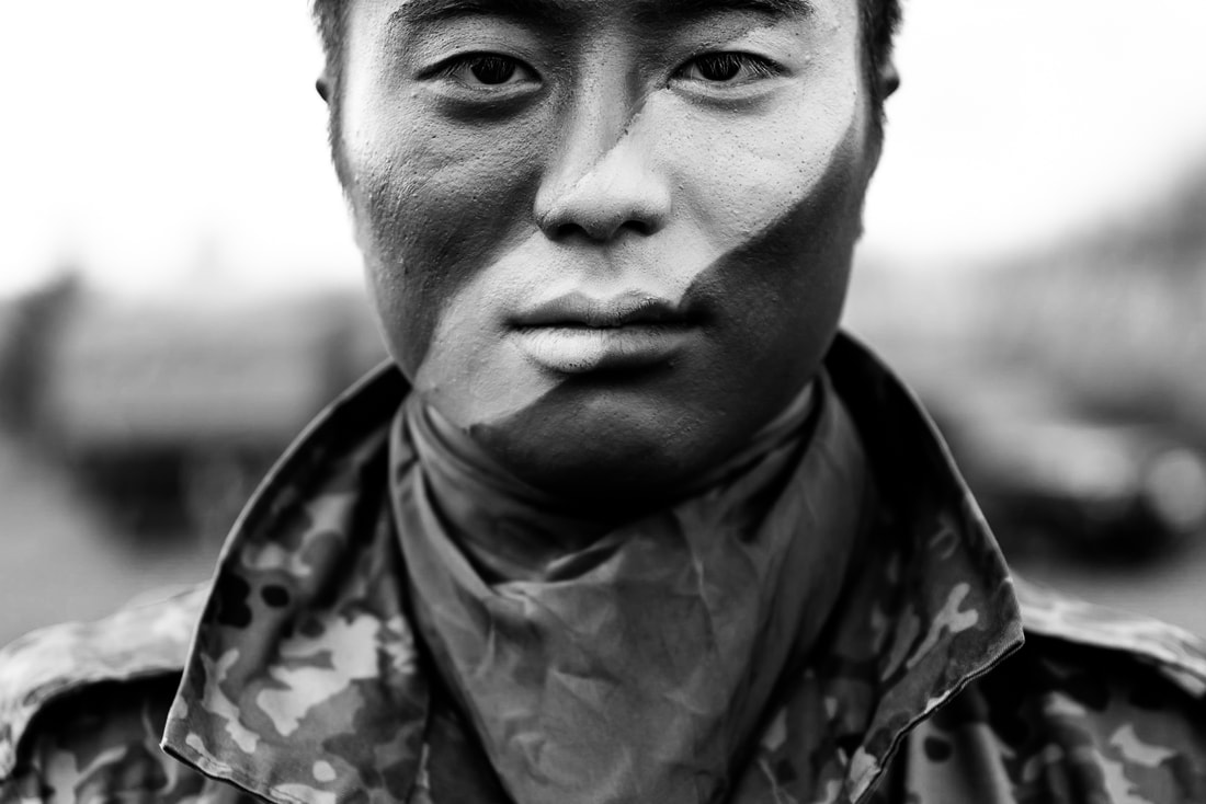 Japan army paratrooper documentary portrait